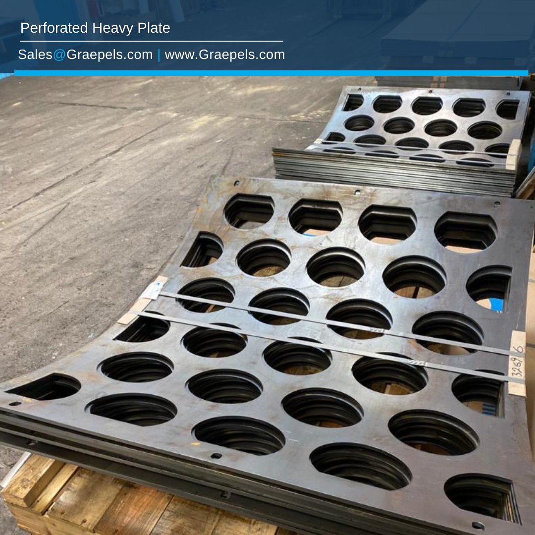 Punch plate, or perforated plate, tackles tough jobs effortlessly! Built to handle abrasive materials and withstand impacts from large rocks. Customize openings for efficient material handling. Let's punch it up together! 💪💥 #PunchPlate #Durability #MaterialHandling