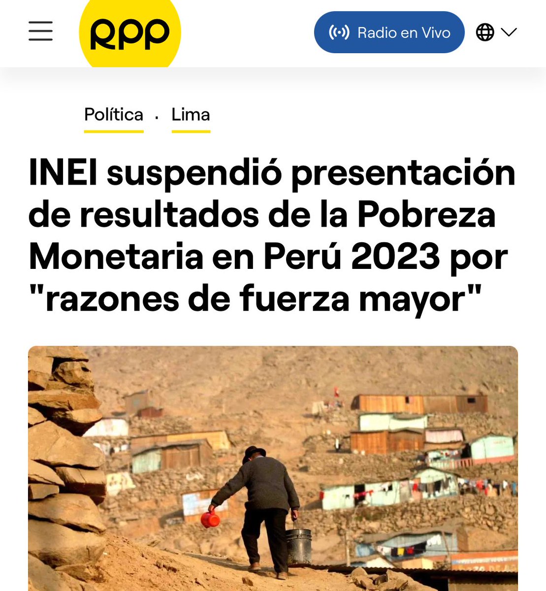 Esta información no puede postergarse. Es clave para trazar estrategias. ¿O están ocultando algo? Señora Boluarte hace rato tiene al Perú en el limbo. No siga alimentando la incertidumbre ni a los enemigos del Perú con su falta de transparencia. El país necesita respuestas pronto