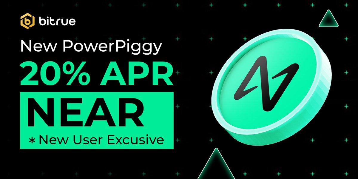🎉 #Bitrue will support $USDT / $USDC on @NEARProtocol Network! 🔥 To celebrate, we are launching a new #PowerPiggy for $NEAR! 💰 Earn up to 20% APR with no lock-up ⏰ Starts at 8:00 UTC on May 10th 👉 Details: support.bitrue.com/hc/en-001/arti…