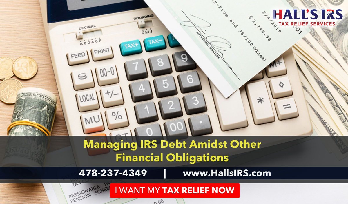 Even with ongoing payments towards mortgages, car loans, credit cards, or student loans, meeting IRS debt obligations may not be a favorable prospect. 

Your financial peace is our priority.👇
buff.ly/3Hn6bdp 

#HallsIRSTaxReliefServices #taxlien #stopIRS #taxrefund