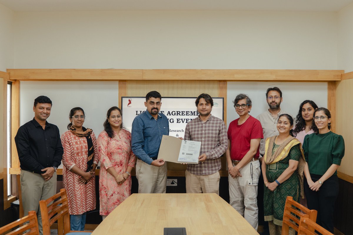 The Office of Tech Transfer (OTT) at CCAMP is delighted to announce the successful execution of the License Agreement between @RRI_Bangalore & Nexatom Research and Instruments Private Limited. RRI (the licensor) has developed a multi-channel, tunable precision laser system