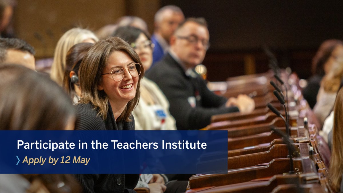 Sunday is the final day to apply to the 25th Teachers Institute on Canadian Parliamentary Democracy. Don’t miss your chance to apply for this unique professional development opportunity: ow.ly/VCyt50RpMz9 #EduParl