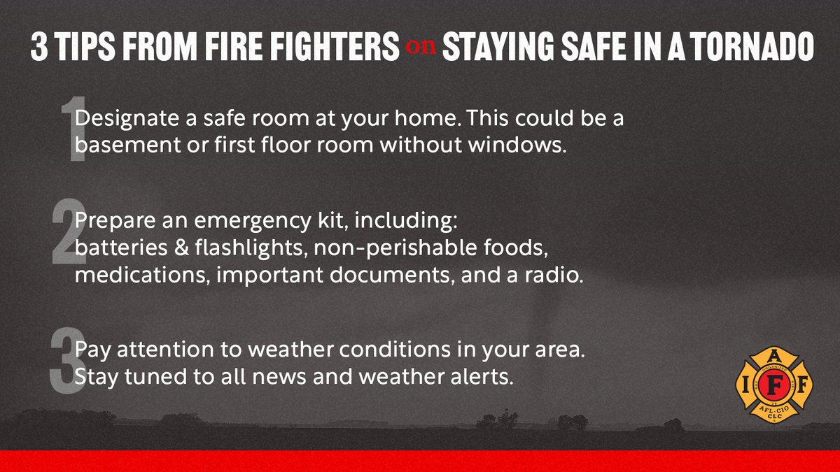 With all of the storms that have recently came through our community, we wanted to share a few tips to help keep you safe during severe weather. #TornadoSafety