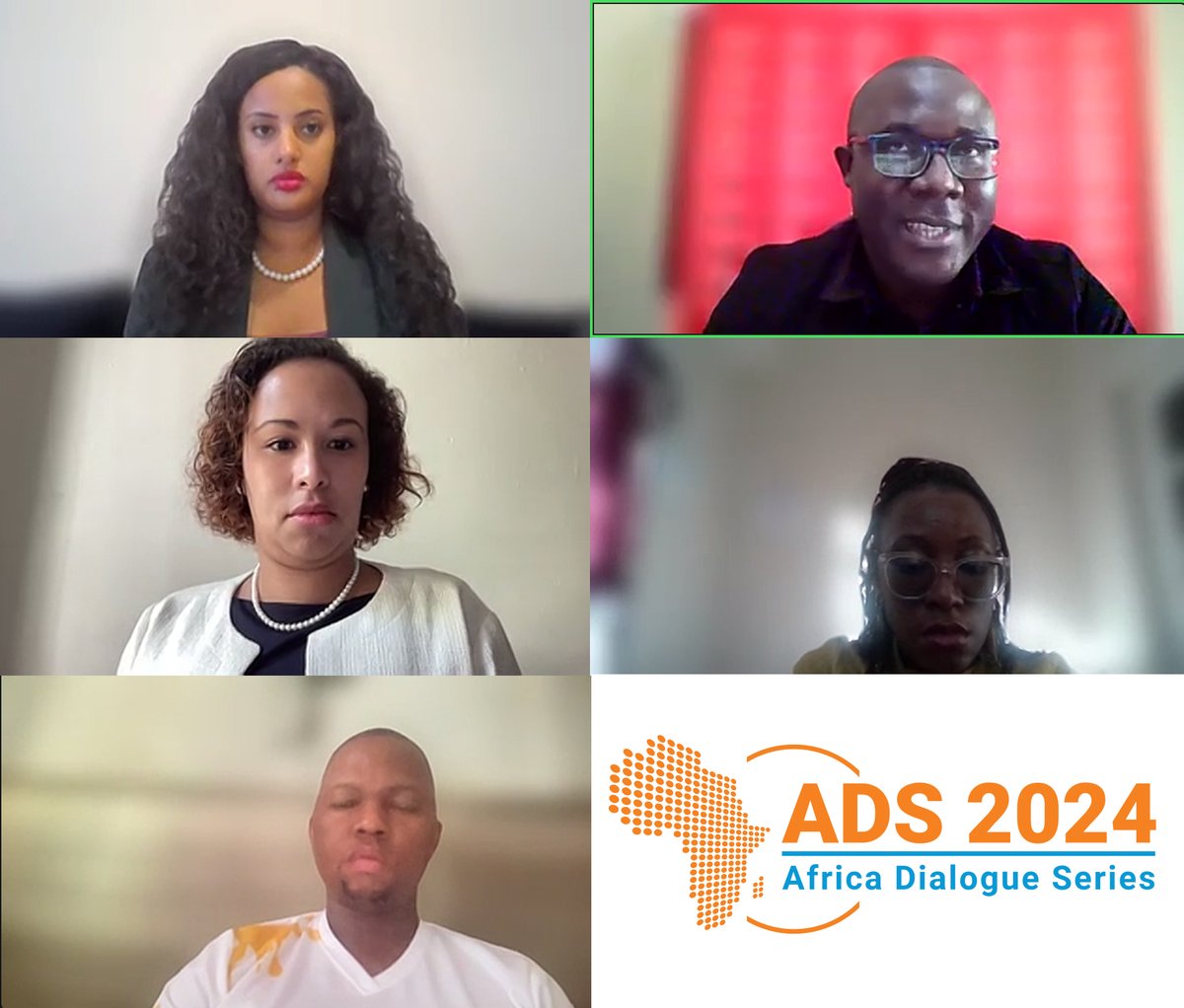 Great contribution from #AfricanYouth at the #ADS2024 Having the Youth Stage as a channel for such open and action-oriented exchanges is essential Thank you to our co-moderators and panellists, and please keep the questions coming WATCH LIVE: bit.ly/ads2024-youth1