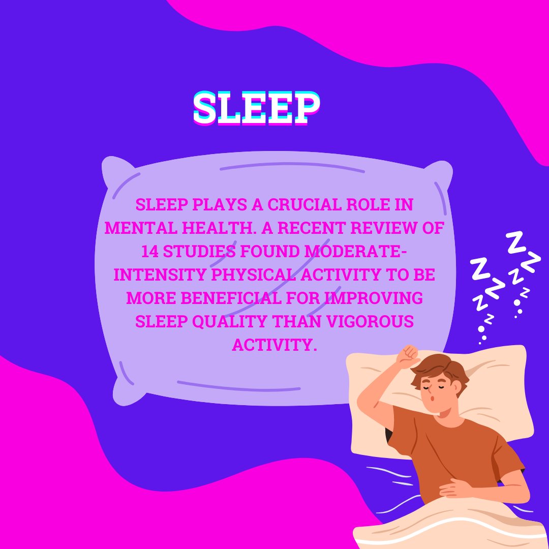 As it's #MentalHealthAwarenessWeek let's shine a light on the power of sleep! Proper sleep is vital for good mental wellbeing, managing stress and improving our mood. As we gear up for our #LetsGetPhysical campaign on May 17th, let's commit to better sleep for better health!🙌🙌