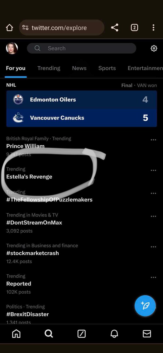 Someone just sent me this… Estella’s Revenge is trending!!!! 🎉🎉🎉 (Disclaimer: ‘Trends for you’ is different for everyone. But this is still huge and I’m so shocked !)