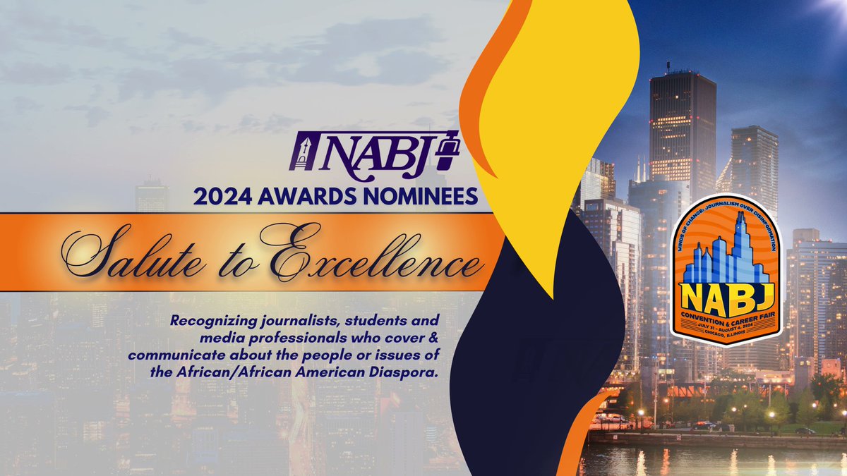 CNN has been nominated for five 2024 Salute to Excellence Awards by the National Association of Black Journalists! 🧵