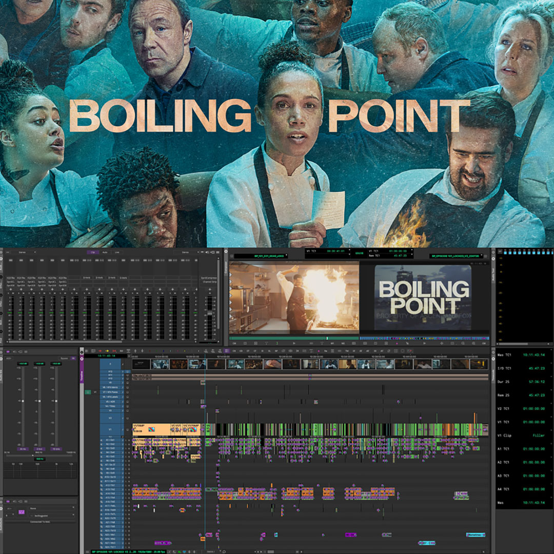 🍳 Boiling Point — Episode 2 📷 @TommyBoulding ▶️ avid.com/media-composer #avid #postchat #editing #timeline #bbcone #mediacomposer #editor #boilingpoint