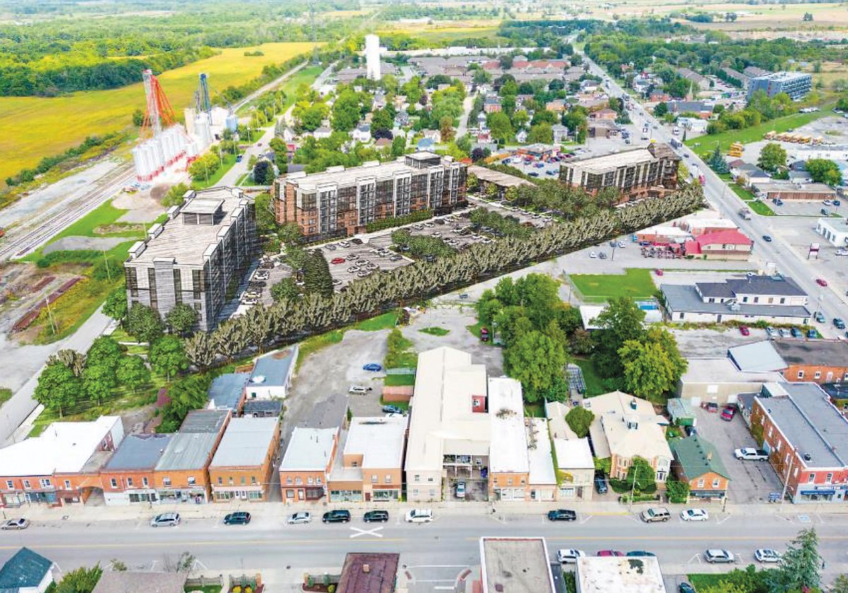 A new proposed development in Hagersville is looking to add three new apartment buildings and six townhouses on two sites between Tuscarora St. and Main St. N., bringing over 250 new units to the area.

For more: haldimandpress.com/over-250-units…