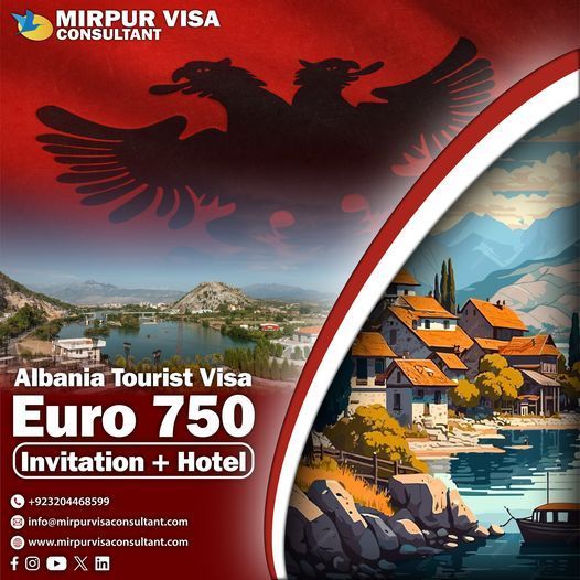 Invitations are available for just 750 Euros! 

Ready to explore Albania? 🇦🇱✈️

Contact Us: +923204468599
#albaniaadventure #budgettravel #explorewithus #mirpurvisaconsultant #mirpurvisa #mirpur #albania #invitationsavailable #travelabroad