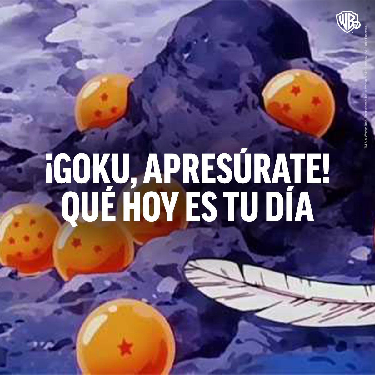 A este episodio le titulamos: Ya empezó el maratón de #DragonBall en Warner Channel para celebrar el #GokuDay.