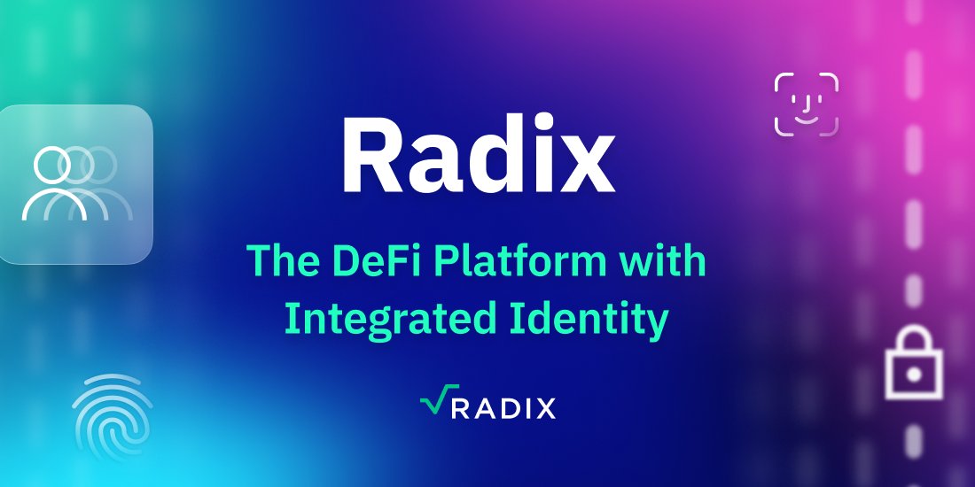 Radix - Radically Different DeFi tweet media