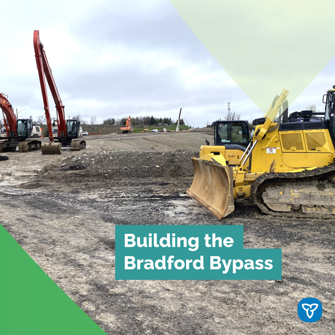 The Ontario government is awarding a contract for the detail design of the western section of the Bradford Bypass. This marks an important milestone in our plan to relieve gridlock, saving commuters time and keeping goods moving! Learn more: news.ontario.ca/en/release/100…