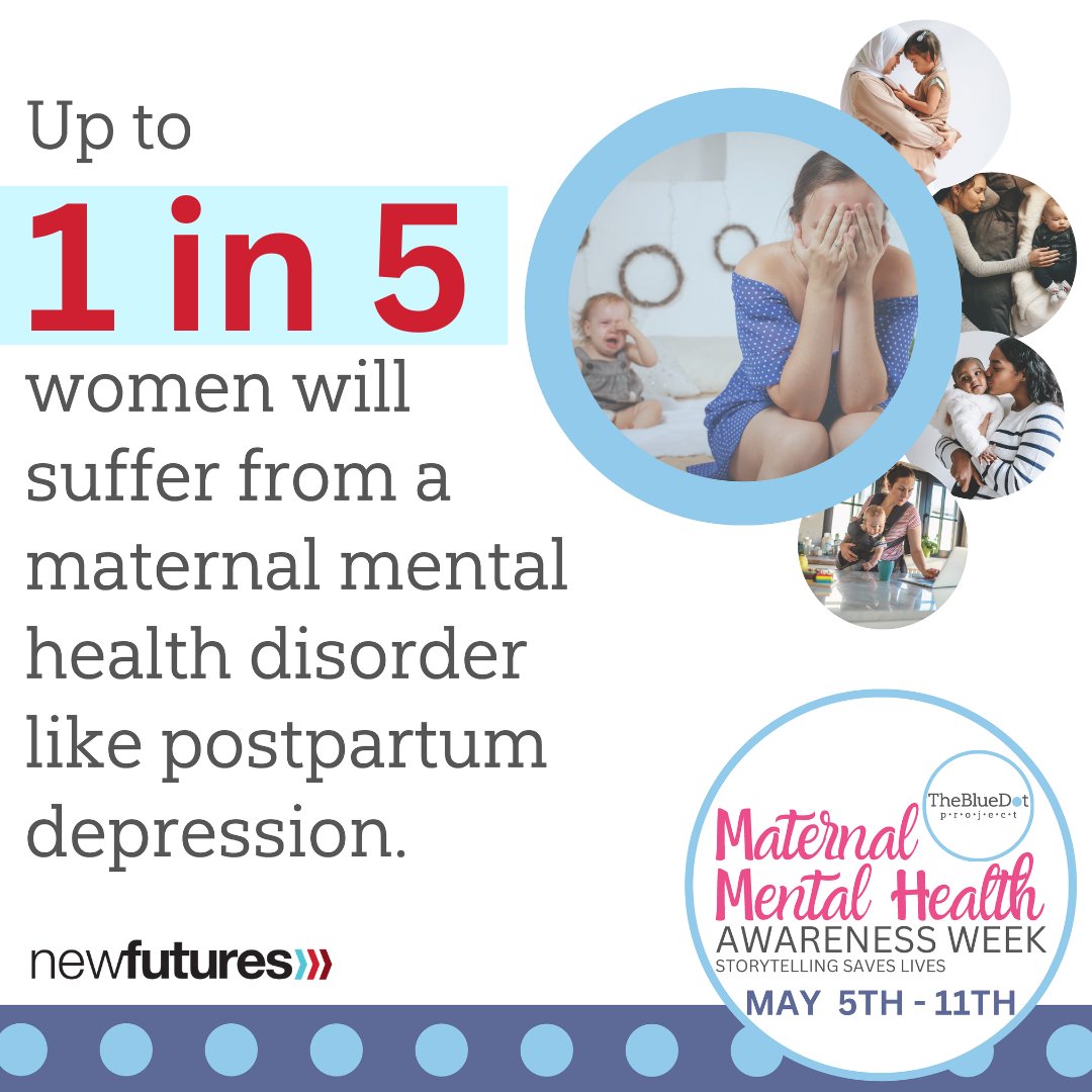 1 in 5 women suffer from #MaternalMentalHealth disorder and most have difficulty finding help. @PostpartumHelp's HelpLine offers support in finding local resources at 800-944-4773. You are not alone and you are not to blame. #MMHWeek2024 #StorytellingSavesLives @thebluedotprj