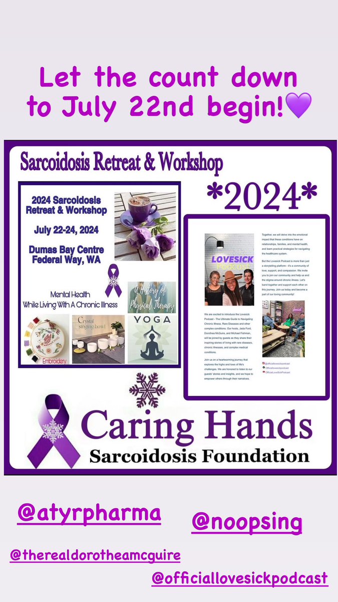 Caring Hands Sarcoid (@Sarcoid_Network) on Twitter photo 2024-05-09 14:01:59