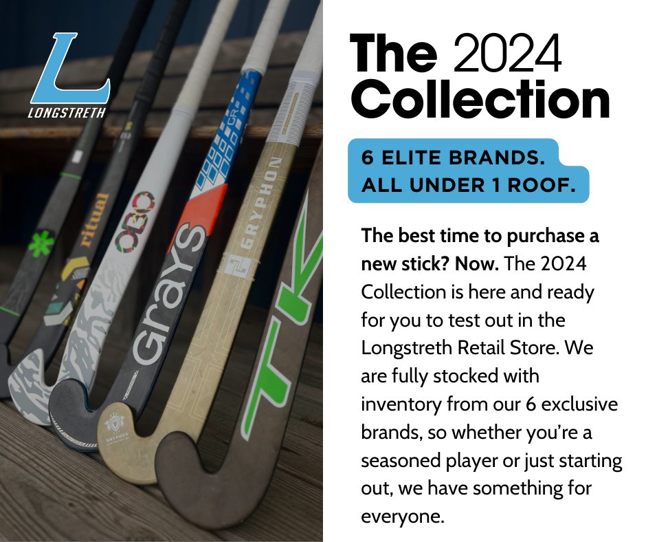 Looking to upgrade your game? Now is the time! 🏑 The 2024 Stick Collection is available online and in-store at @LongstrethUSA, shop now! longstreth.com/?utm_source=US…