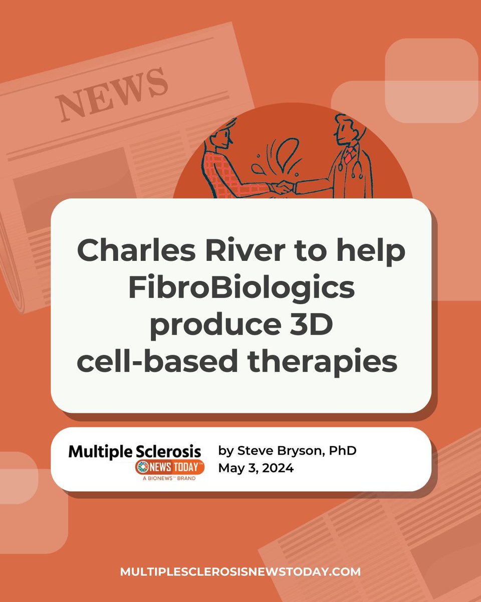 Cell-based therapies continue to gain interest for their potential to treat MS. See how this partnership might propel the field forward: bit.ly/3WBuaxk 

#MS #MultipleSclerosis #MSResearch #MSNews #MSTreatment