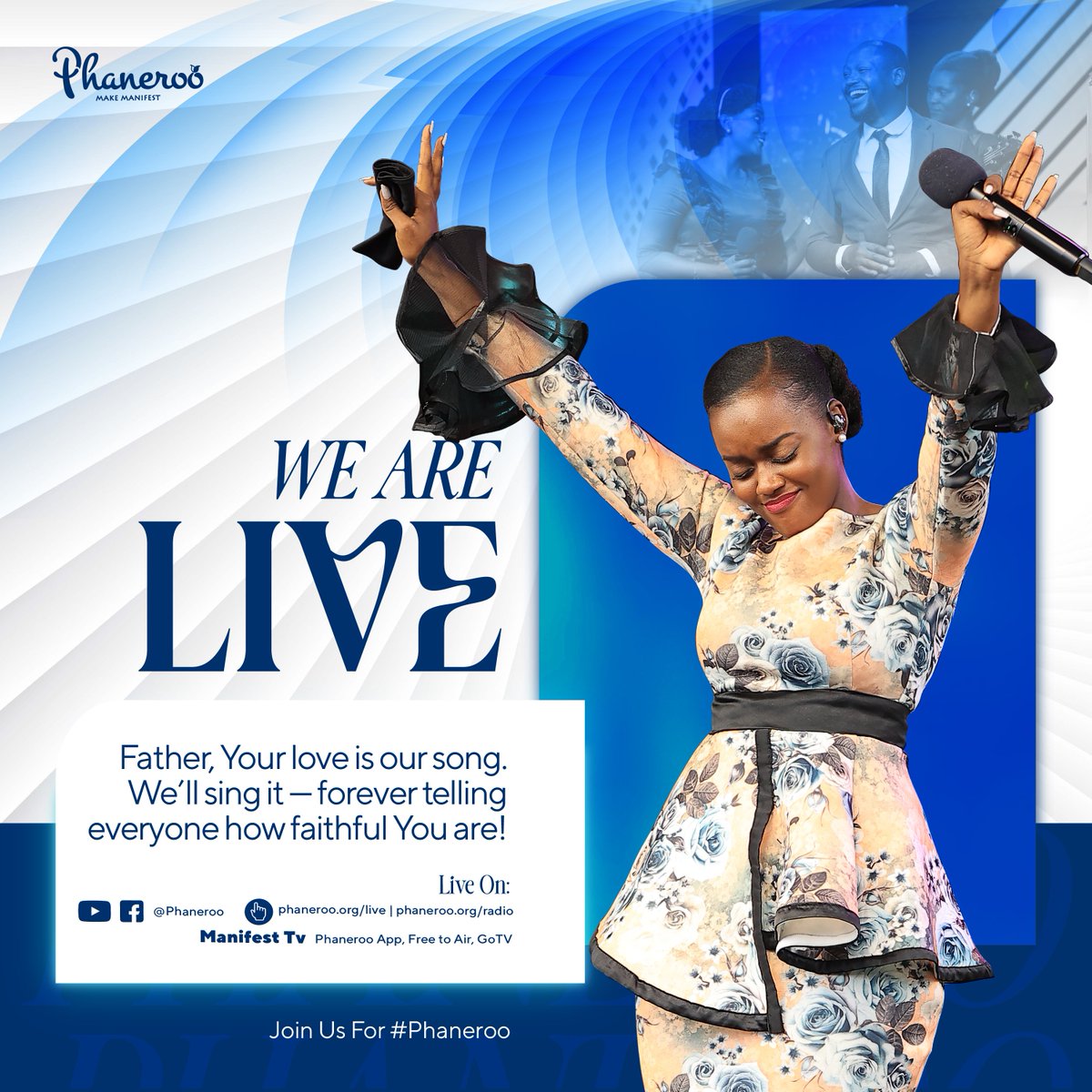 🛑 We are LIVE! 🌟 bit.ly/Phaneroo485 #Phaneroo | #LiveNow