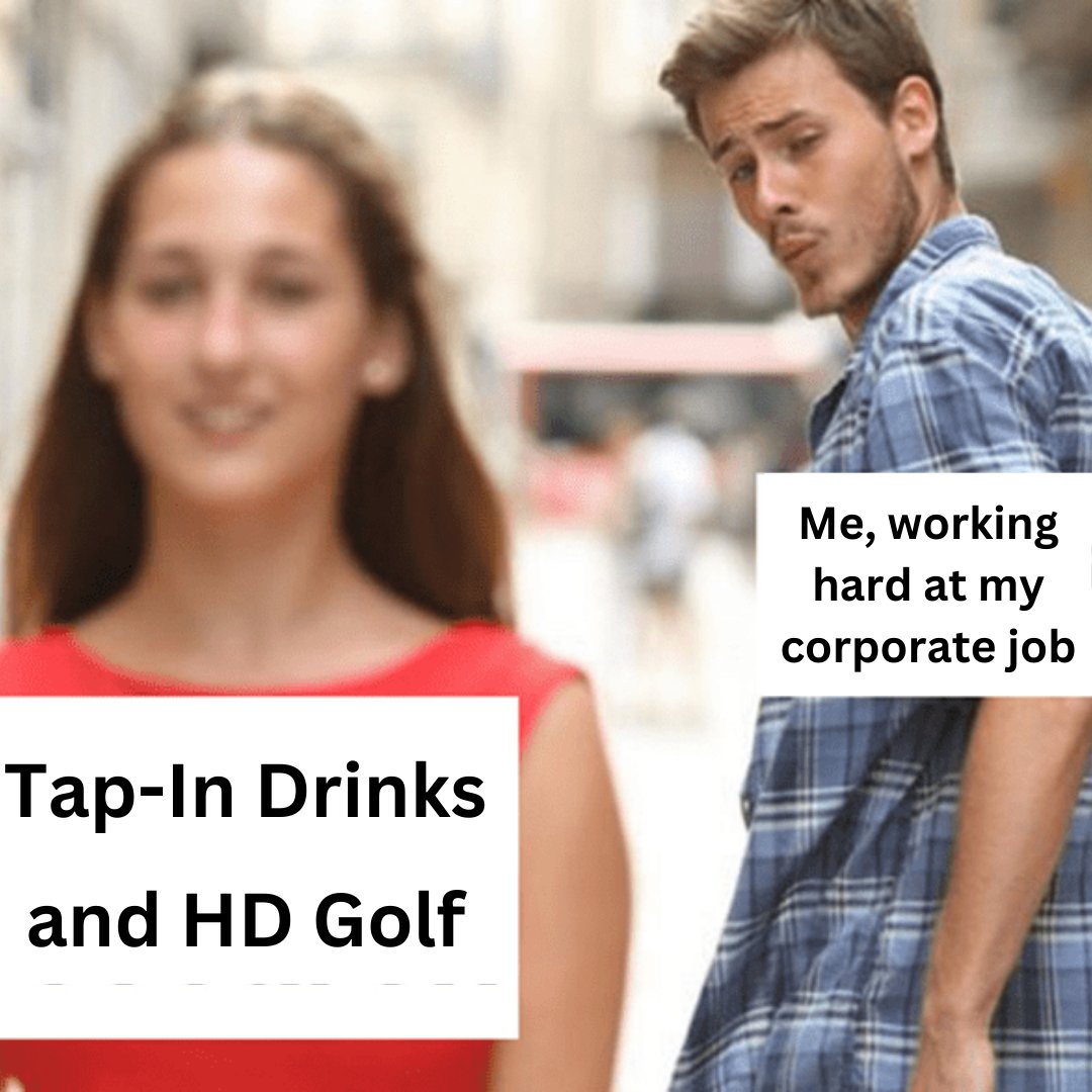 It's not a distraction if it's your entire personality, right?

More at tapinpub.com 

#tapinpub #divebar #bestofnaperville2024 #hdgolf #vrgolf #chicagosuburbs #cocktails #triviawednesdays #localpub #napervillepub