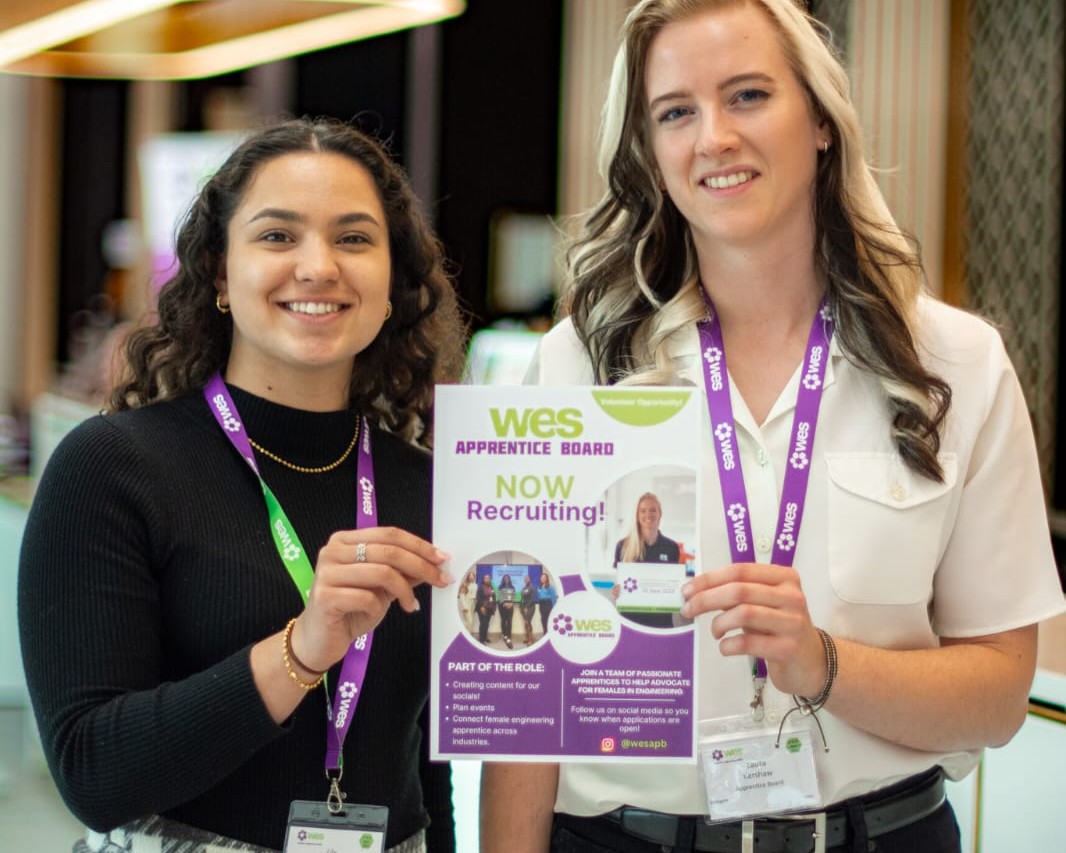 The WES Apprentice Board is recruiting! They are looking for passionate individuals to join the board and help showcase the amazing work of female apprentices across different sectors of engineering If you'd like to volunteer, find out more and apply: ow.ly/av9p50RzKrE