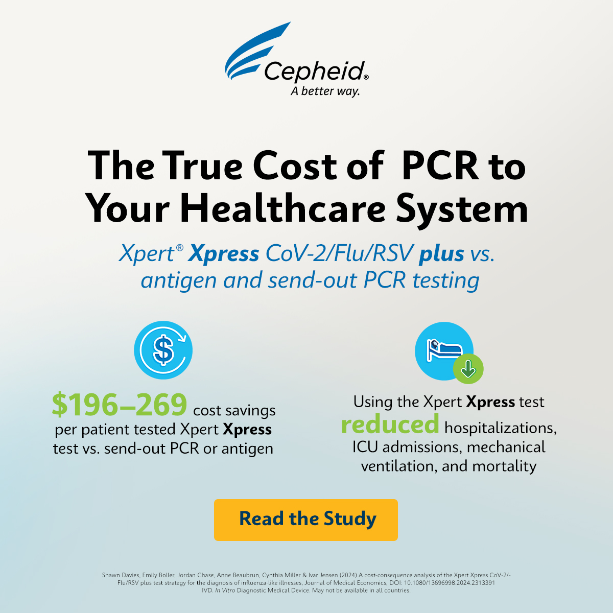 A new peer-reviewed health economic study shows that point-of-care PCR testing for respiratory viruses leads to cost savings and improved clinical outcomes compared to other testing strategies. #Respiratory #POC Find out more: cepheid.com/en-US/tests/re…