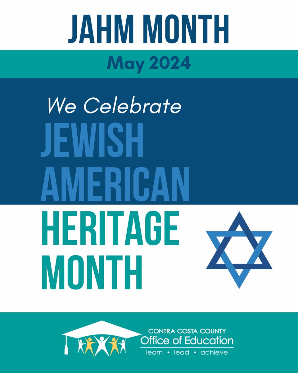 📢May is Jewish American Heritage Month (JAHM)! 📝JAHM is an opportunity for Americans to draw inspiration from the contributions Jewish Americans have made to the fabric of our nation’s culture. 👏 🏫Resources for teachers: jewishheritagemonth.gov/ForTeachers.ht… #JewishAmericanHeritageMonth