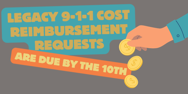 Have you requested reimbursement for first and second quarter of FY24 for your legacy 9-1-1 costs? al911board.com/professionals/… -Michelle, Program Coordinator