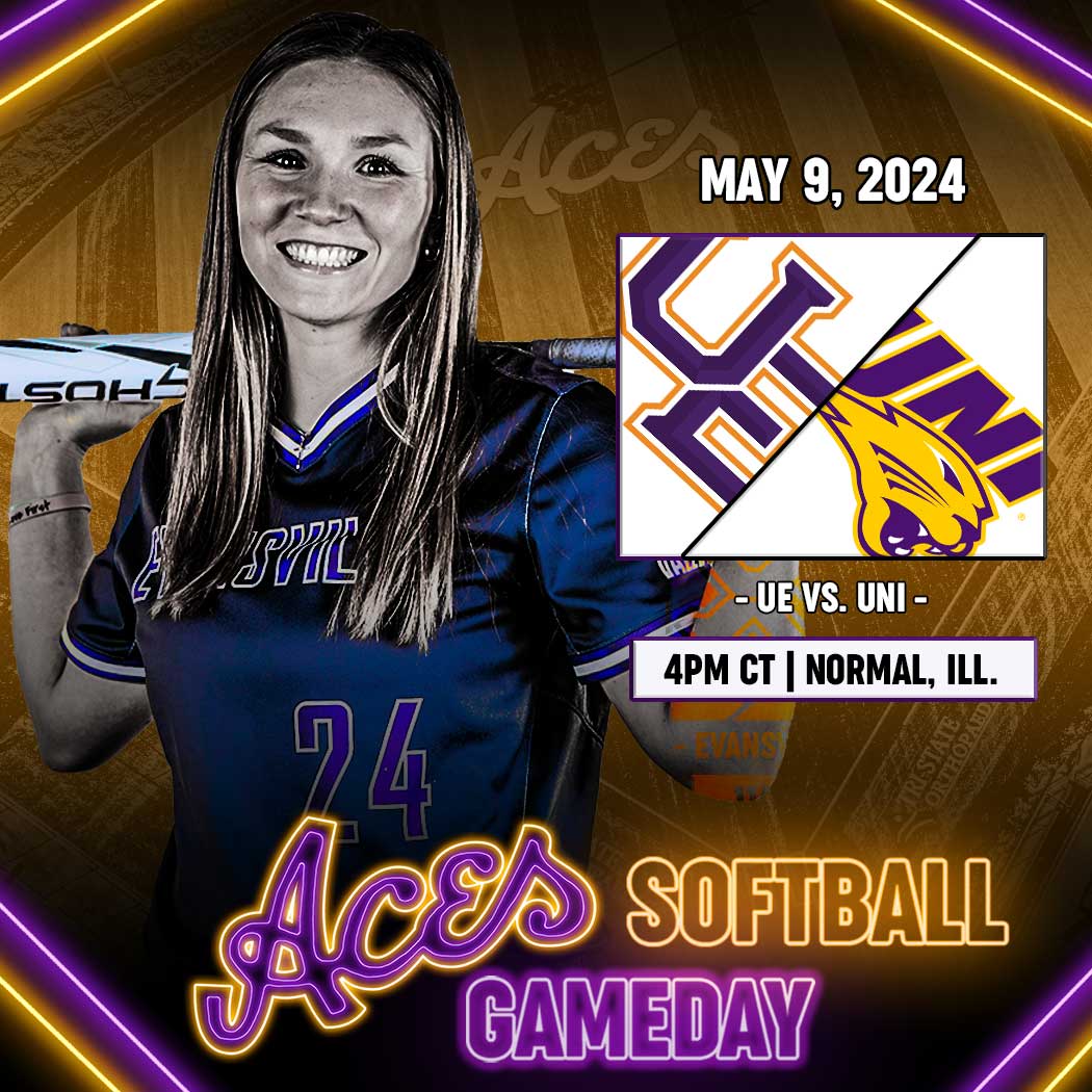 Let's keep it rolling! 🆚 UNI 📍 Normal, Ill. ⏰ 4:00PM CT 📊 statb.us/b/526218 🎥 bit.ly/3JW7YXr (ESPN+) 🥎 #ForTheAces