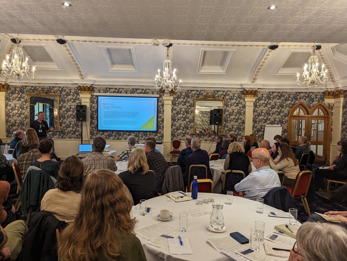 PKCTrust's tweet image. Thank you to everyone who came along to the Perthshire Nature Connections Partnership Gathering in sunny Perth today.

It was fantastic to hear all about the excellent nature restoration projects underway in our region and discuss our plans and visions for the future!
