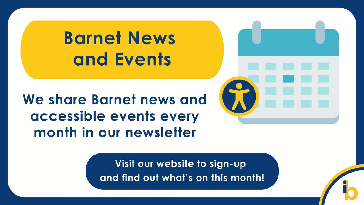 Accessible events and Barnet news! Including: - Colindale tube station closures timetable - @barnetmencap Autism Hub - @NorthMidNHS and @RoyalFreeNHS merge - @BarnetCouncil sessions for Deaf/Hard of Hearing Residents Find out more in our newsletter: createsend.com/t/t-f9d9bc37c2…