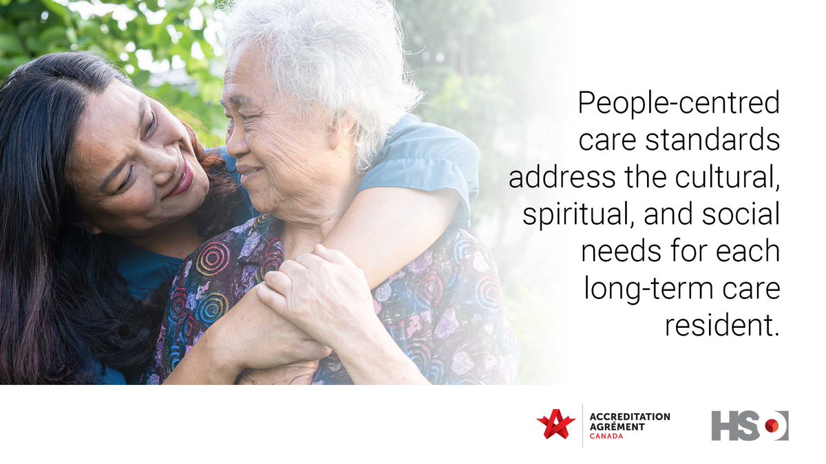 Connect with an @AccredCanada advisor today to join 71%+ of Canada’s single service #LongTermCare homes already supporting the delivery of excellence in #peoplecentredcare experiences and #qualityoflife through evidence informed standards. hubs.la/Q02tZ5_C0