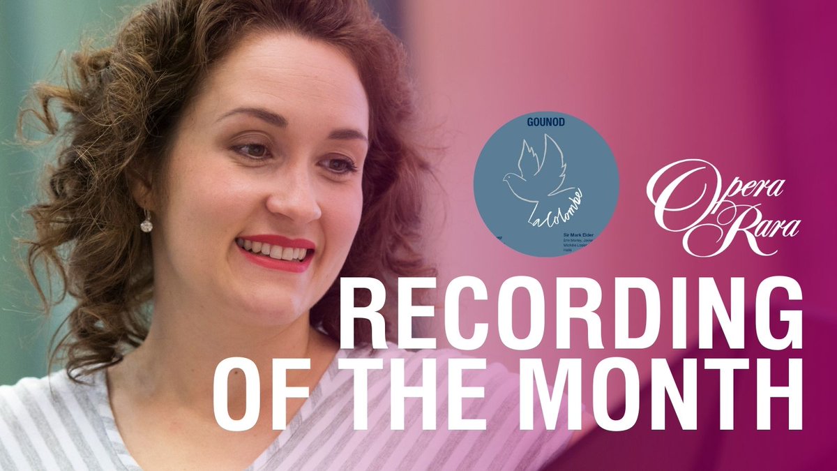 Revealing our #RecordingOfTheMonth for May: Gounod's La Colombe (The Dove), starring @morley_erin @tenorjcamarena in their studio recording debuts. Enjoy the Overture via our YouTube channel here & to discover more about this opera over the coming weeks: ow.ly/QmB950RAibW
