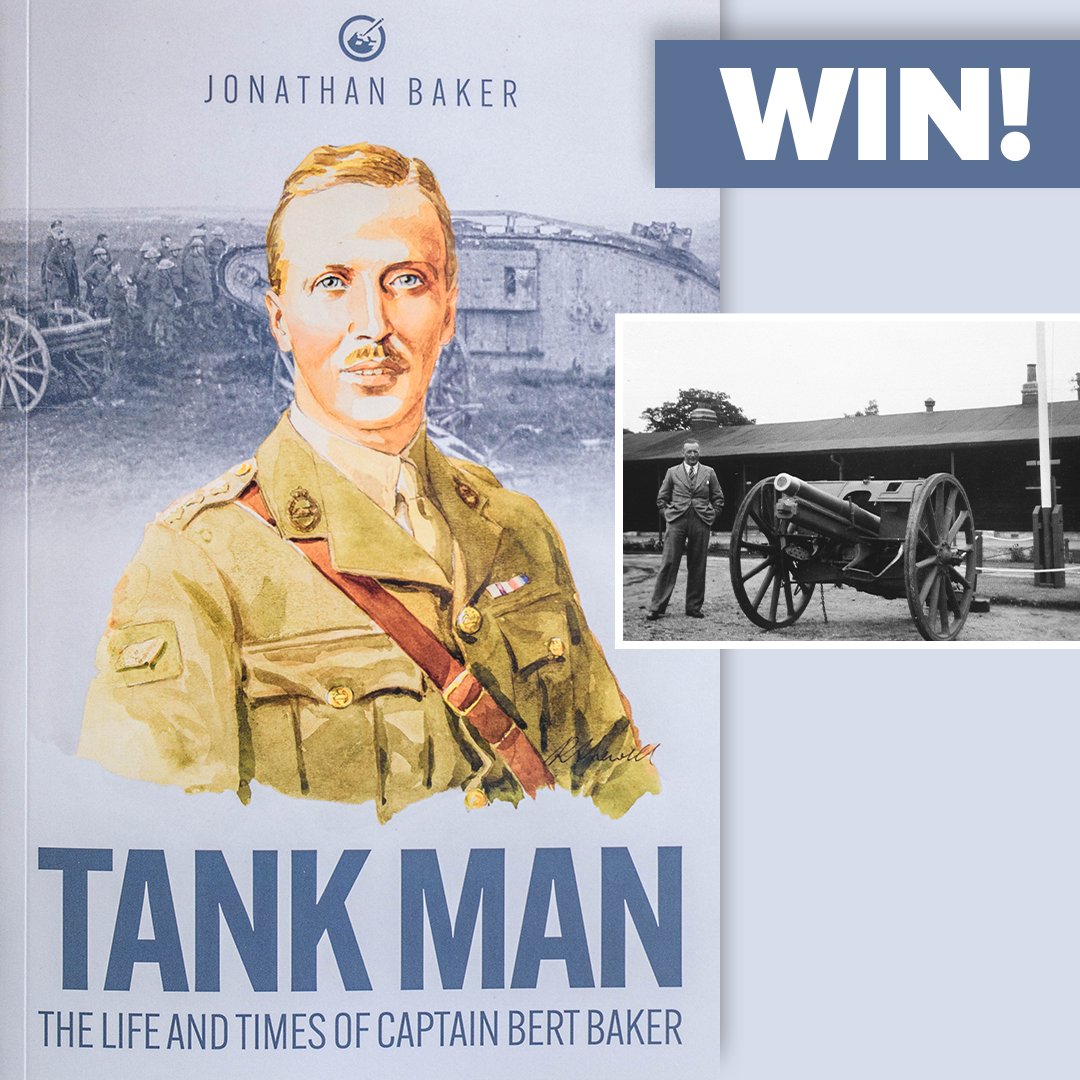 📷Giveaway📷 Capt Bert Baker was a WW1 tank pioneer. But it wasn’t until his war diary was read by his grandson that the full story was revealed and turned into a book. We have two copies of Tank Man to give away. Go to bit.ly/3xTTKn5 to enter before 19 May.