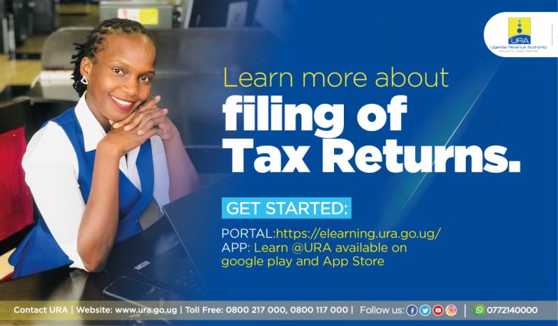 The Tax Returns Filing course is designed for anyone interested in learning about; what a tax return is, the return filing and payment process and the benefits of return filing. Click this link to learn more: elearning.ura.go.ug #TaxTips #URAeLearning