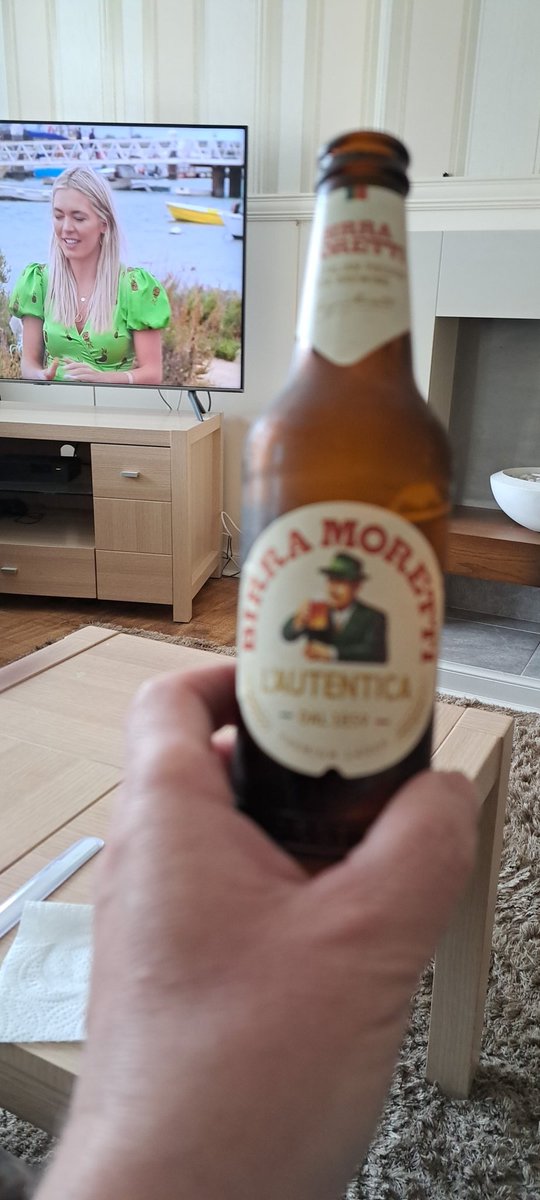#aplaceinthesun and a beer after work , cheers to the good guys