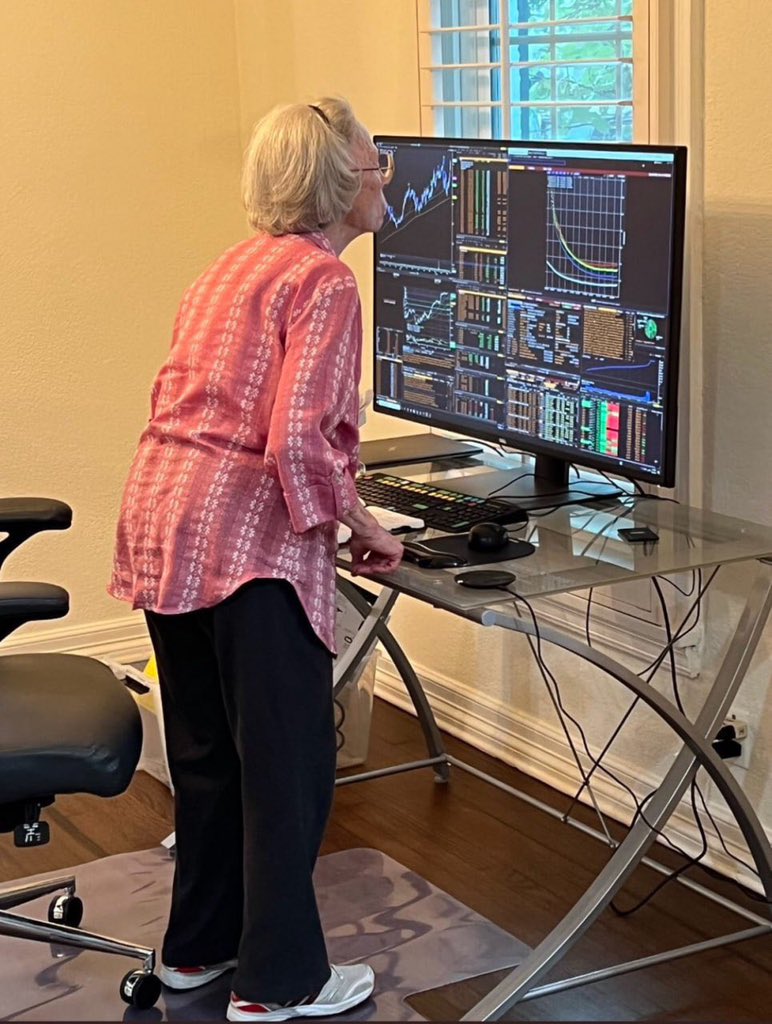 My grandma just longed $BTC at $60k with all of her pension fund money. She said fuck all these Banks, Bitcoin is the future & $100k is coming before the end of 2024. She also said Trump is coming, Rate cuts are coming, Fed injecting liquidity, so we will print hard. LFG 🔥