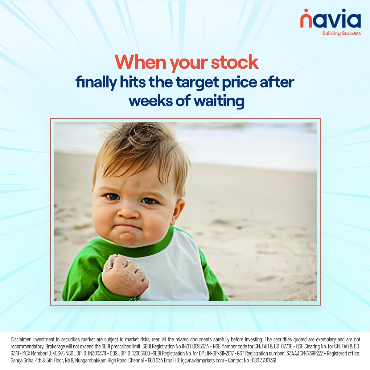 That feeling after finally seeing those numbers line up! Happens with you too? Tell us in the comments.

#Navia #TrustedTradingPartner #TradeSmart #FinancialFreedom #InvestingJourney #StockMarket #Trading #WealthCreation #TargetAchieved #StockMarketSuccess