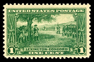 Did You Know? In 1925, the US Postal Service issued a series of three commemorative stamps to mark the 150th anniversary of the battles of Lexington and Concord. Read more about the symbolism of each stamp at lex250.org/did-you-know-l… #lex250