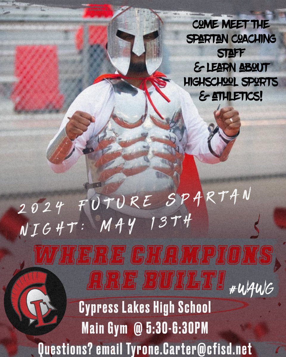 Cypress Lakes FB (@CyLakes_FB) on Twitter photo 2024-05-09 14:10:00