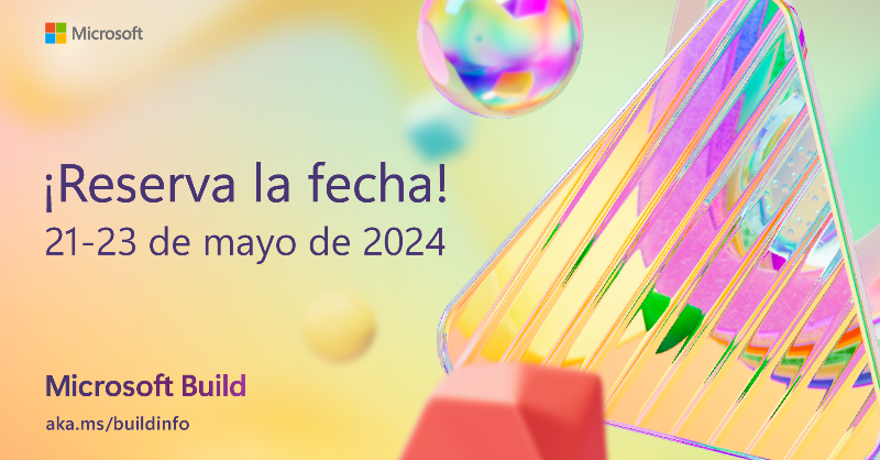 MicrosoftLatam's tweet photo. Llega un evento para desarrolladores que te puede ayudar a mejorar tus habilidades con la IA generativa, la seguridad de aplicaciones, las plataformas en la nube, el low-code y más. Haz clic y regístrate hoy en #MSBuild 🔗 https://t.co/1cwJZIpBe7