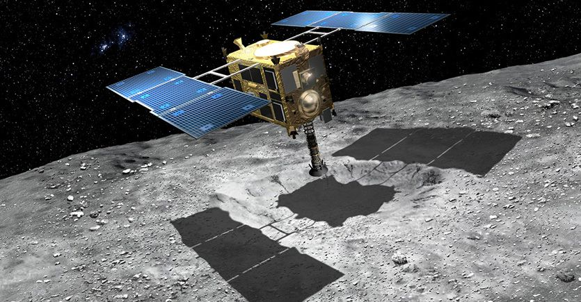 Astro_Cady's tweet image. #OTD 5/9/2003: @JAXA_en launched the first-ever #asteroid #samplereturn mission, #Hayabusa. - which was also the first mission to land on an asteroid: youtu.be/vDDc2psxekI