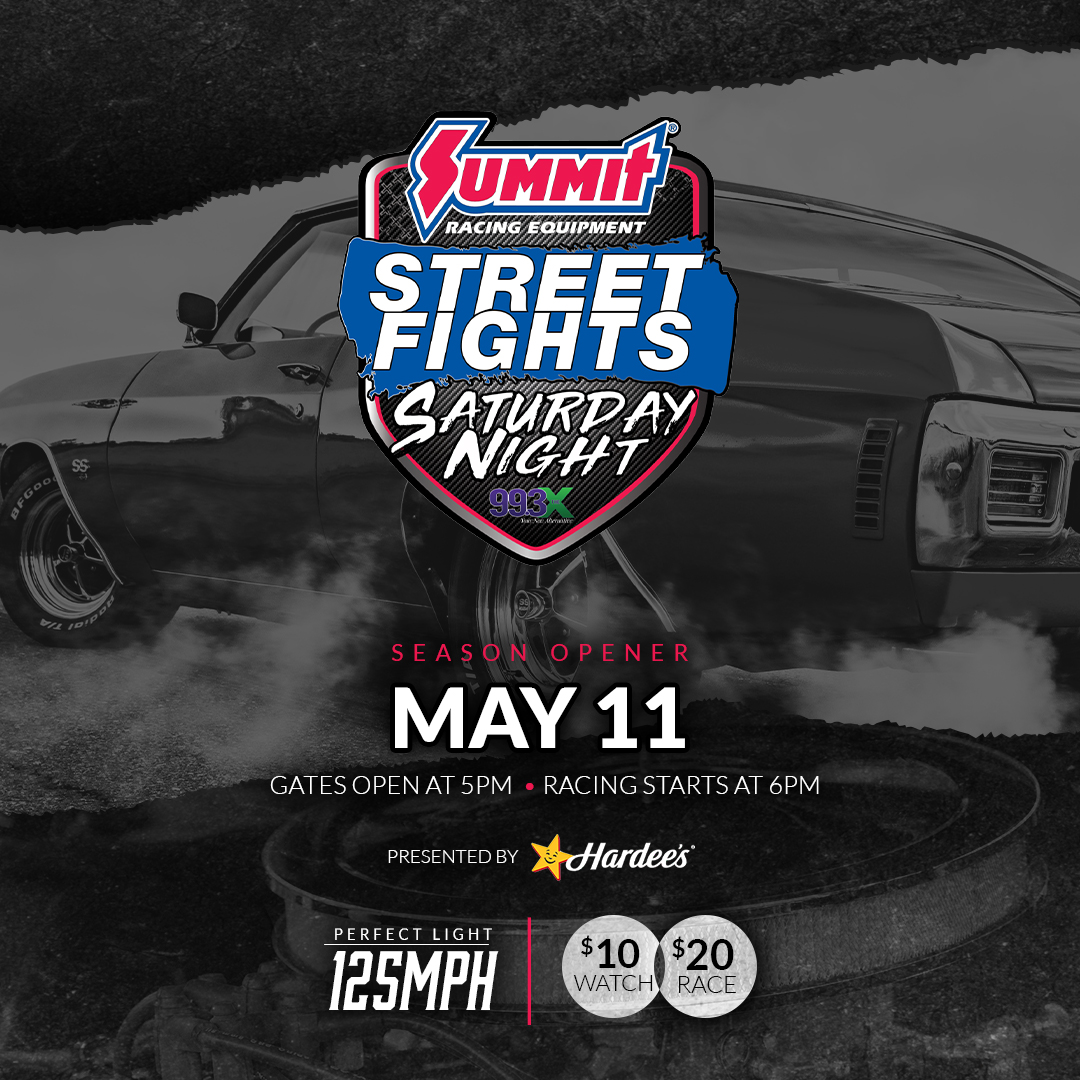 You know what day it is...😎 #StreetFights

More Info: bit.ly/3KW0UJd

#ThunderValley #ItsBristolbaby @Hardees