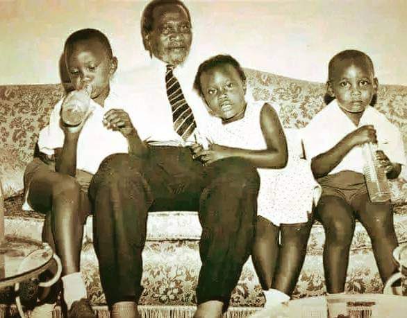 I want you to look at this picture of Mzee Jomo Kenyatta and see this man's happiness, his fulfillment, his best moment in his life, his rest. This picture is a culmination of his entire existence, and it’s what we need each of us to aim for in this life, this very moment.…