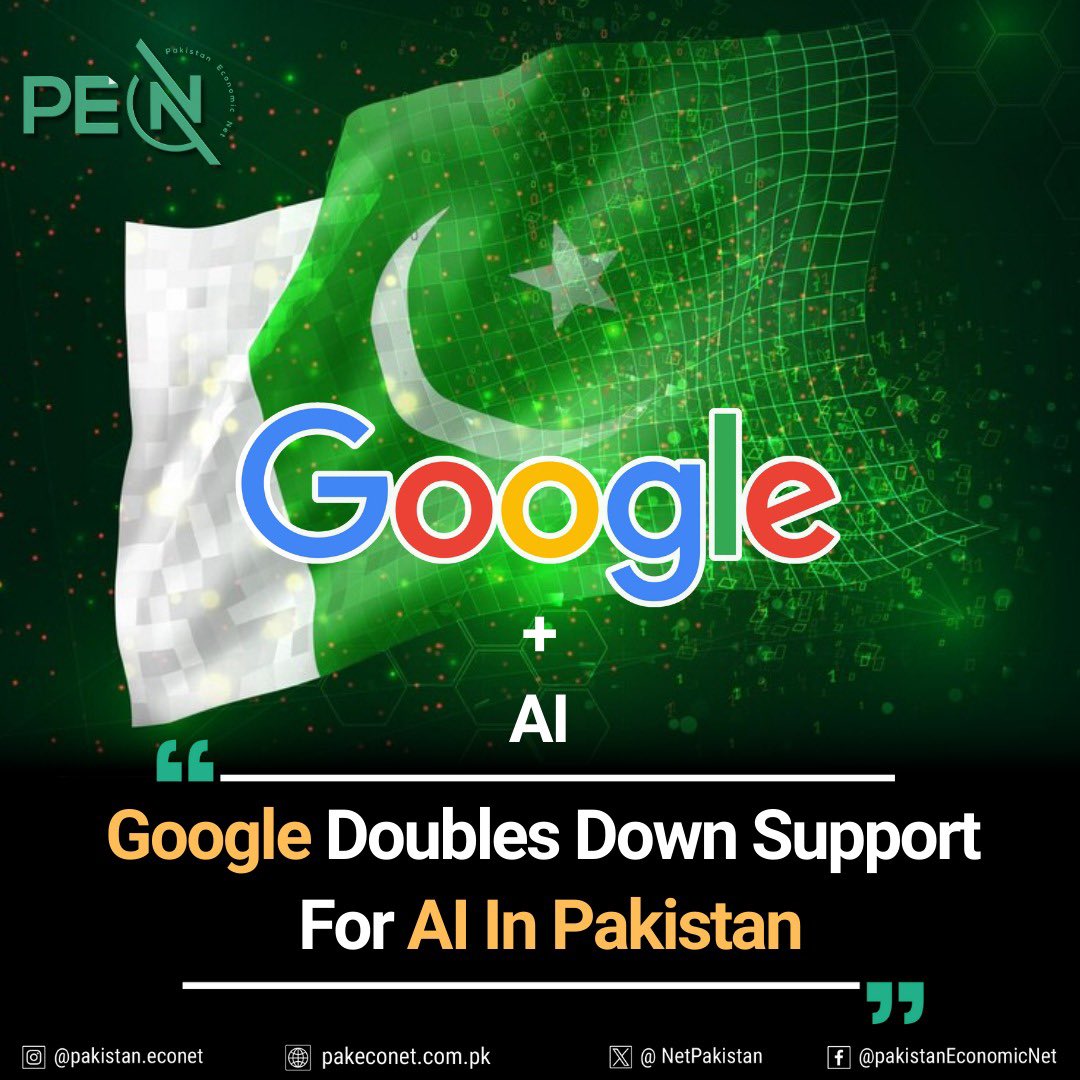 Google has announced its commitment to supporting Artificial Intelligence (#AI) in #Pakistan by providing 45,000 scholarships for #Google Career Certificates in 2024. Additionally, Google has introduced two new programs to empower freelancers and women in the country. Pakistan…