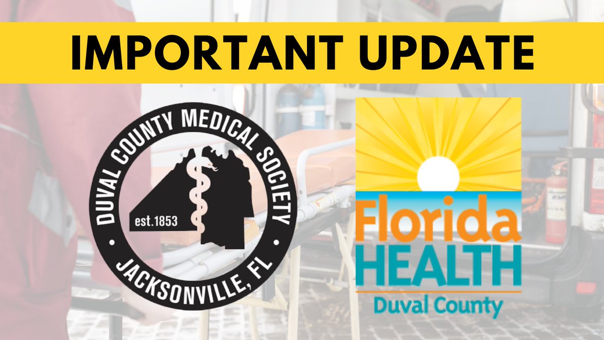 The Duval County Medical Society has partnered with @FLHealthDuval to provide Narcan and/or fentanyl test strips to medical practices. Please complete our request form to have supplies delivered to your office: dcmsonline.wufoo.com/forms/r1ls22i0…