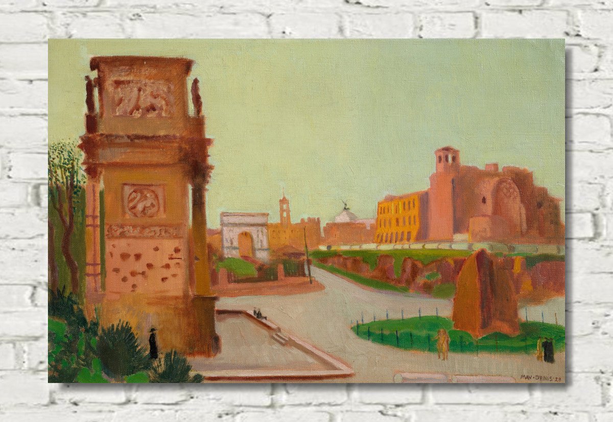 Trending Wall Art💡:  Forum, the Arch of Constantine (1928) by Maurice Denis  👉🏽👉🏽 nuel.ink/ushPyi

#gallerywall #wallart #homedecor #trendingart