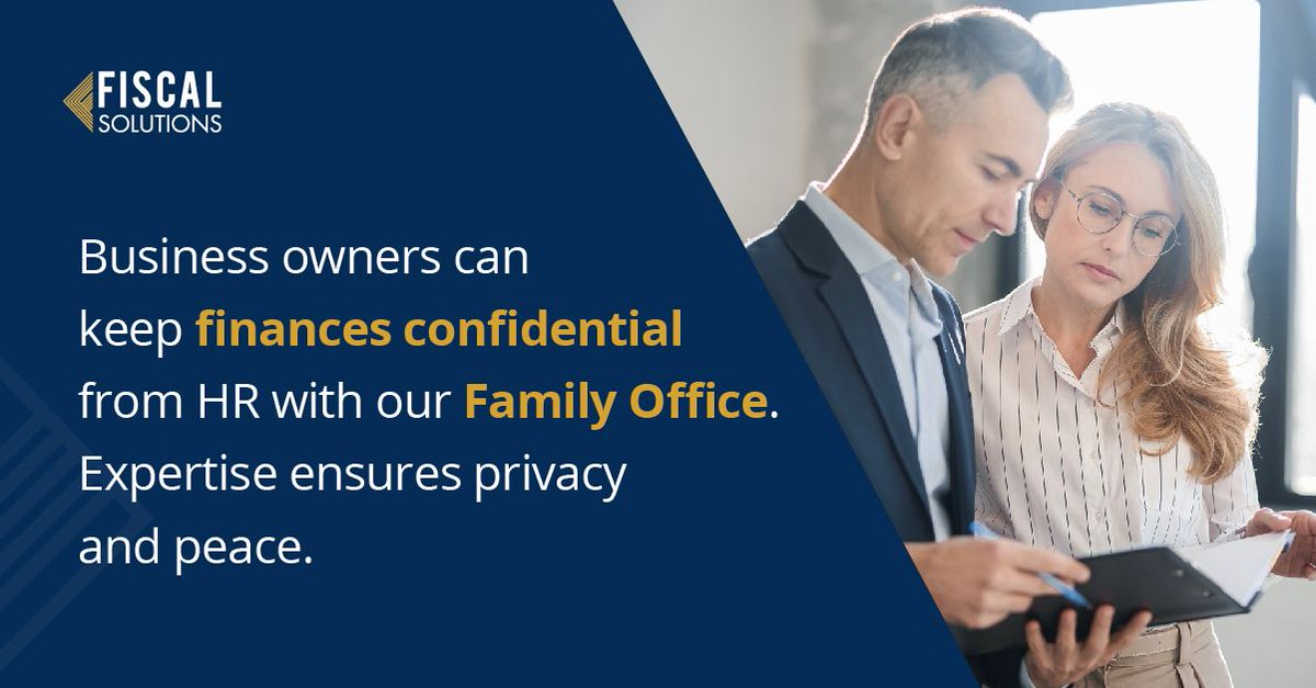 For business owners seeking financial confidentiality: Consider our Family Office. Protect privacy, gain peace. 

#FamilyOffice #Confidentiality #PeaceOfMind