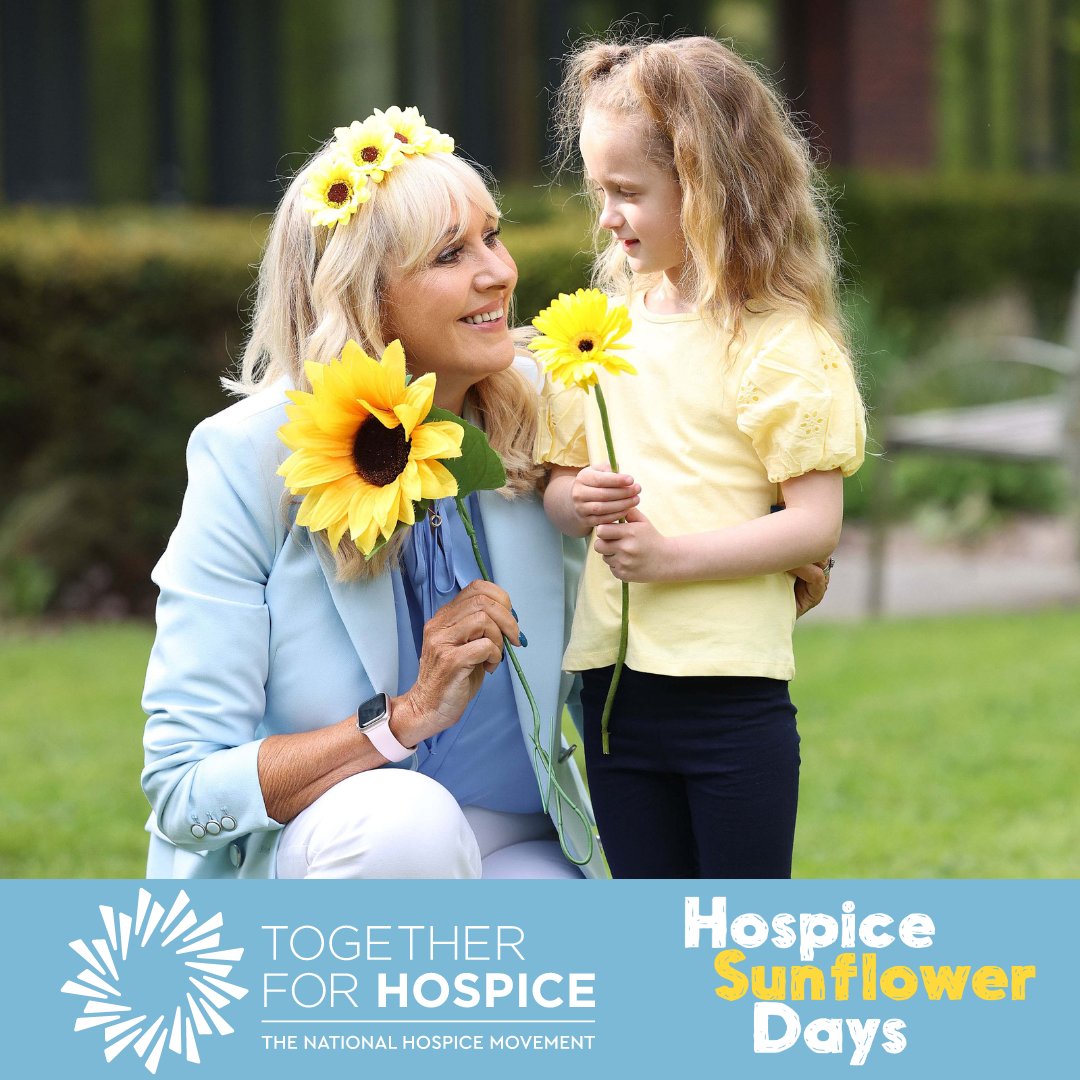 Fantastic day at the launch of Hospice #SunflowerDays 2024 with Miriam O'Callaghan supporting! Join us on June 7th & 8th as volunteers across the country raise funds for local hospices. Get involved: sunflowerdays.ie/#TogetherForHo…'