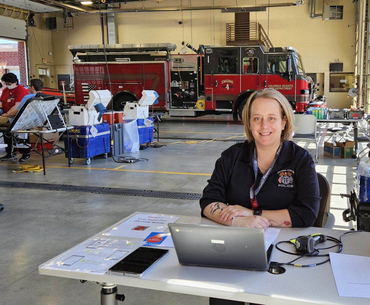 The Red Cross says they collected 40 units at our blood drive yesterday, and 5 people were 1st time donors! We’re proud to partner with the Red Cross, and really appreciate everyone who took the time to come out and donate. #chpolice #AmericanRedCross #donateblood