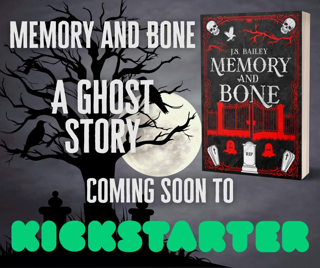 Memory and Bone will be up on Kickstarter later this month! Readers can use it to preorder signed copies and more. Stay tuned, folks!